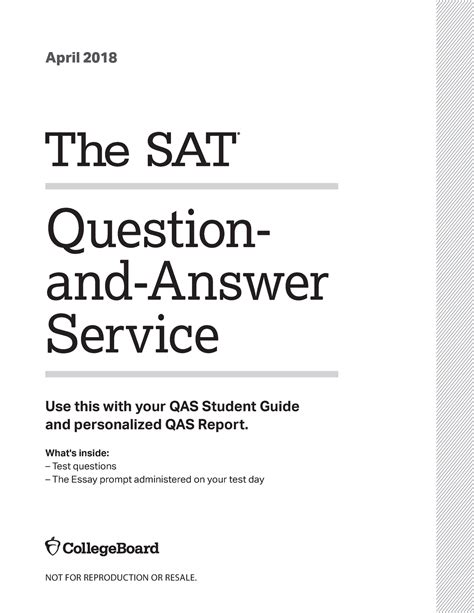 sat question and answer service